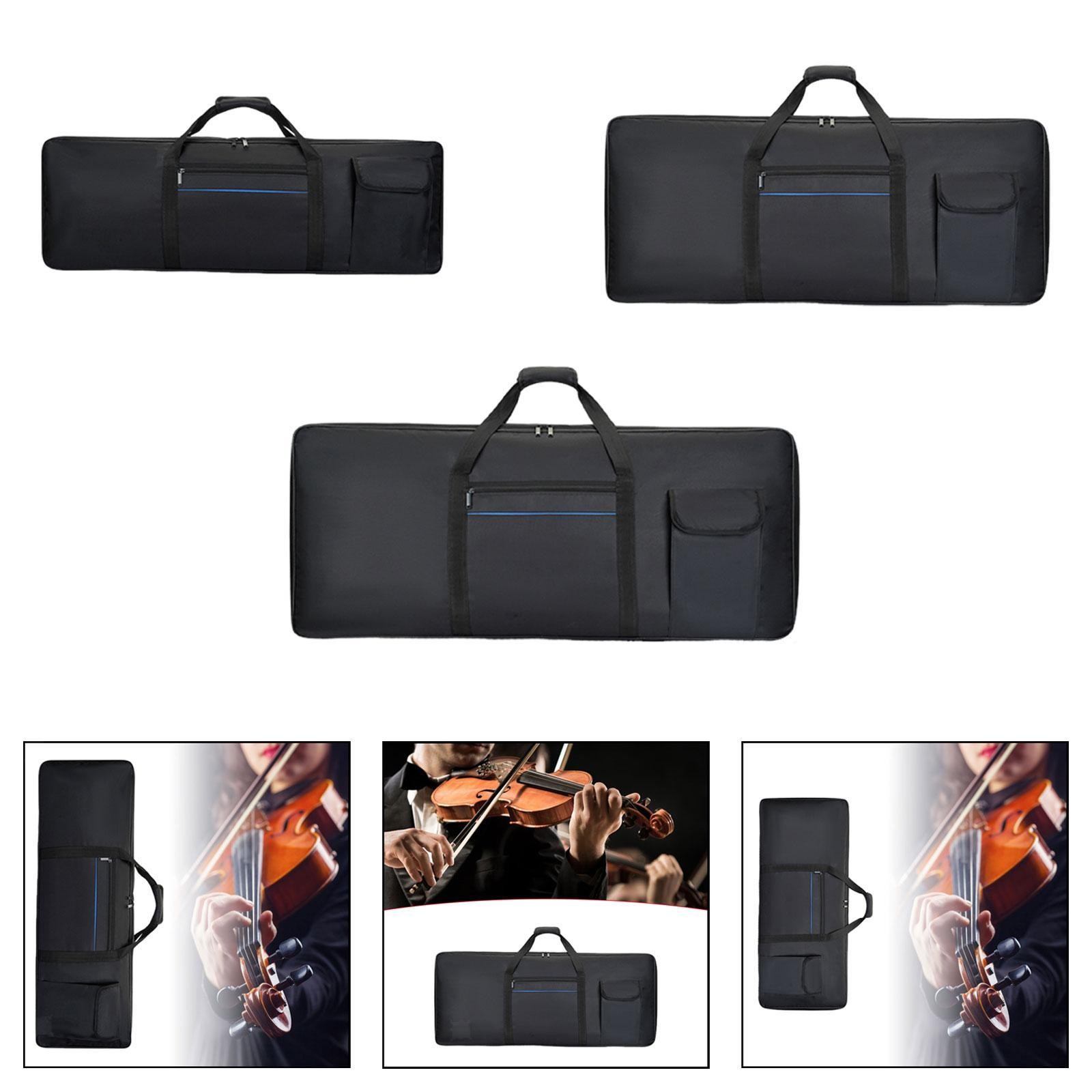 61 Keys Keyboard Bag Keyboard Carrying Case Oxford Cloth Electric Piano Storage