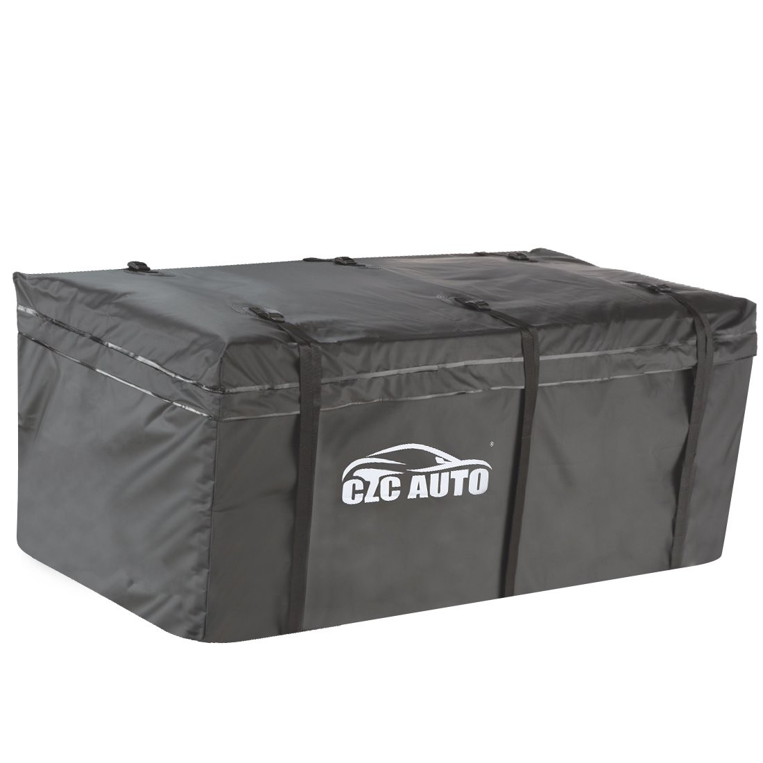 CZC AUTO Hitch Cargo Carrier Bag, 20 cu. ft 20 cu.ft, Black 