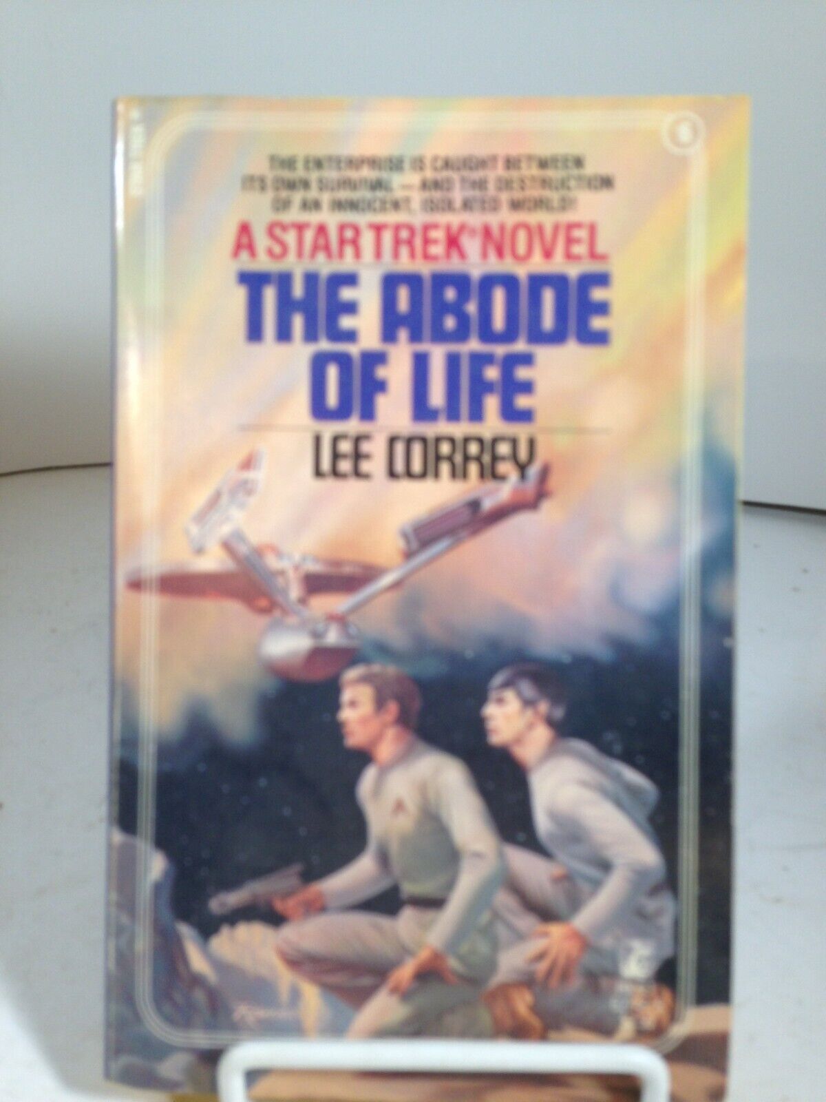 STAR TREK Paperback Novel The Abode of Life by Lee Corry