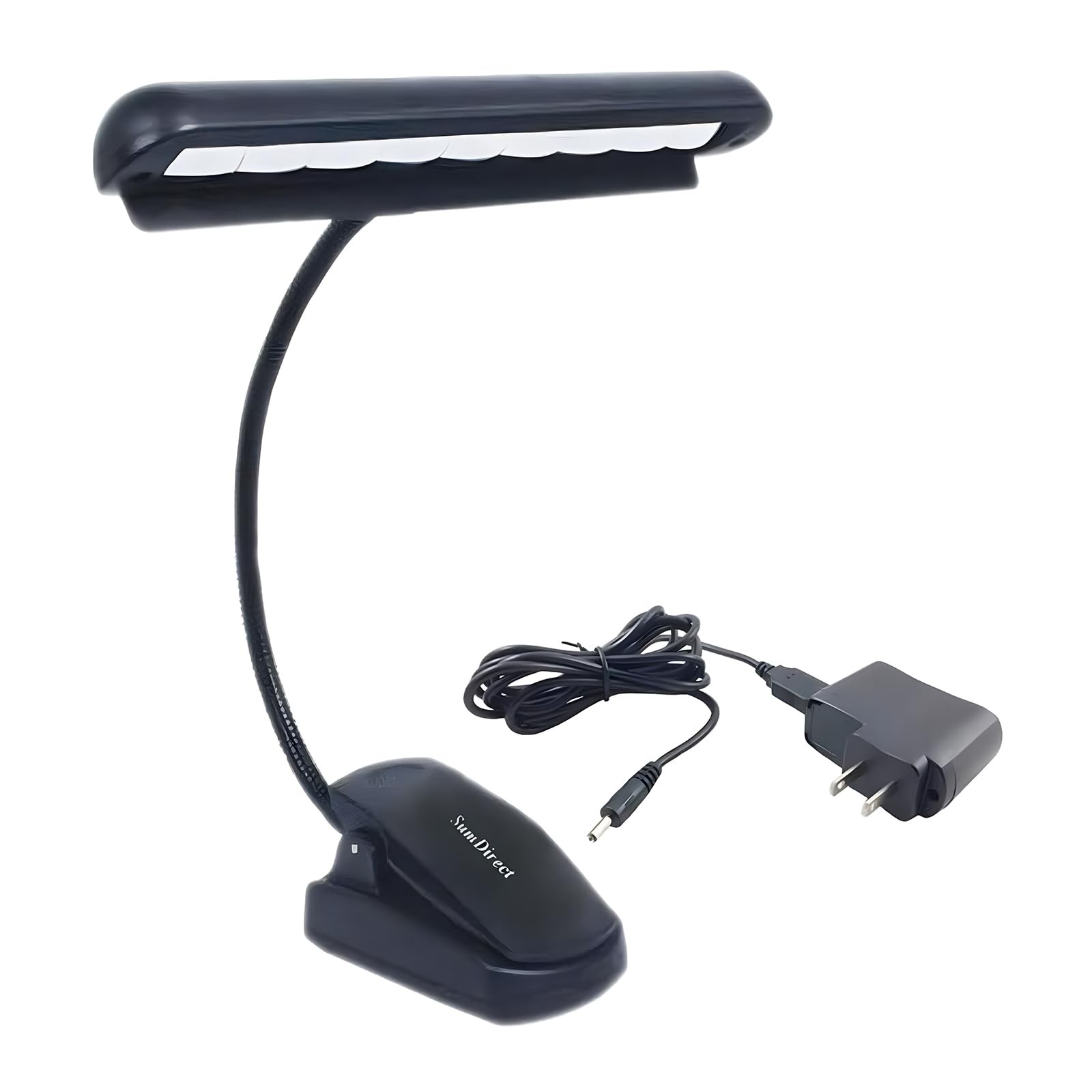Music Stand Light - 9 LED Adjustable Clip on Piano Lights, USB and Battery Op...