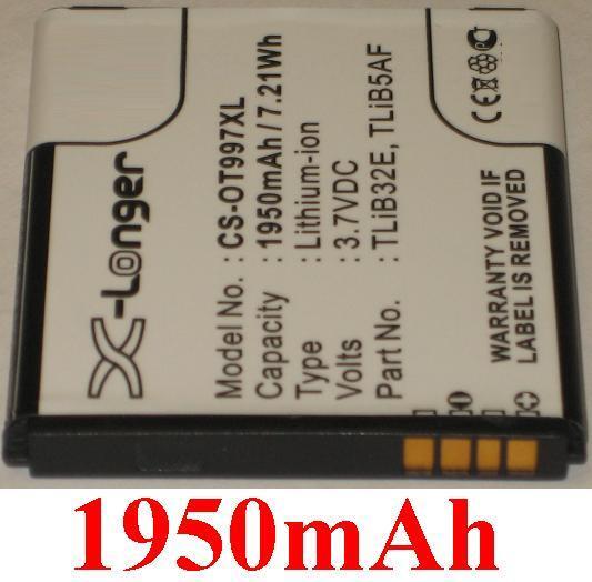 Battery 1950mAh Type CAB32E0000C1 CAB32E0002C1 for Alcatel OT-5035X