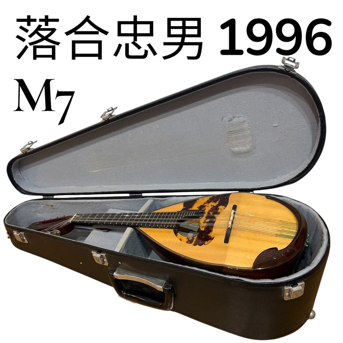 [Rare, made in 1996] Ochiai Mandolin M7 Signed by Tadao Ochiai Comes with hard