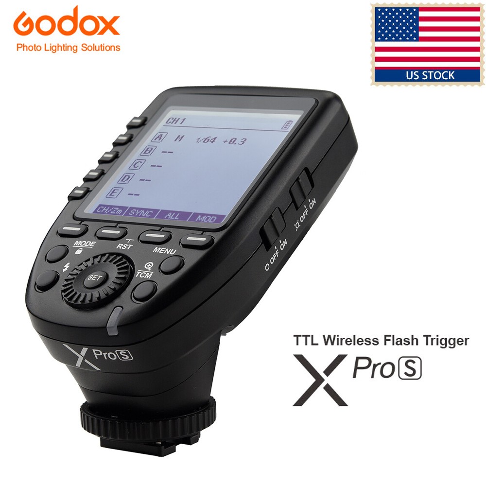 GODOX XproS Xpro-S 1/8000s HSS TTL Wireless Flash Transmitter Trigger for Sony