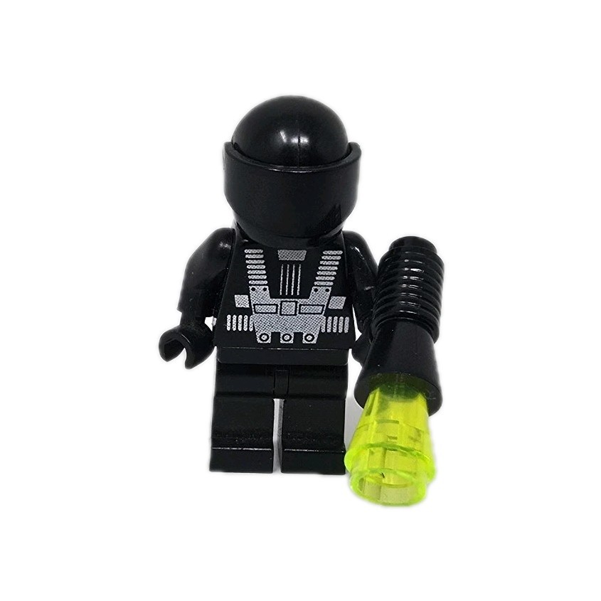 Vintage Lego 6876 Blacktron 1 Space Astronaut Minifigure 1988 Retired