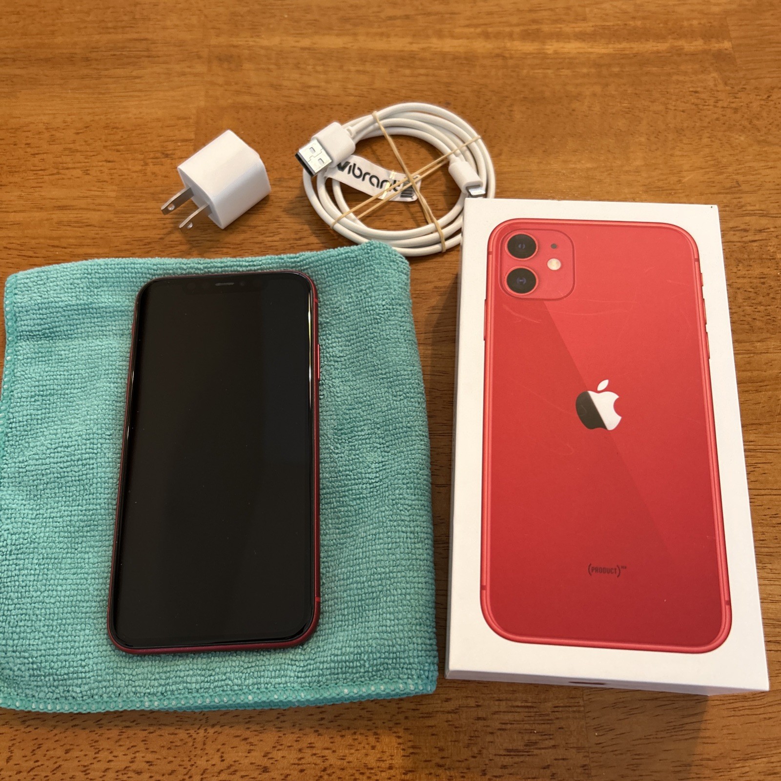 Red iPhone 11 Unlocked 128GB Excellent Condition Original Owner 75% Battery