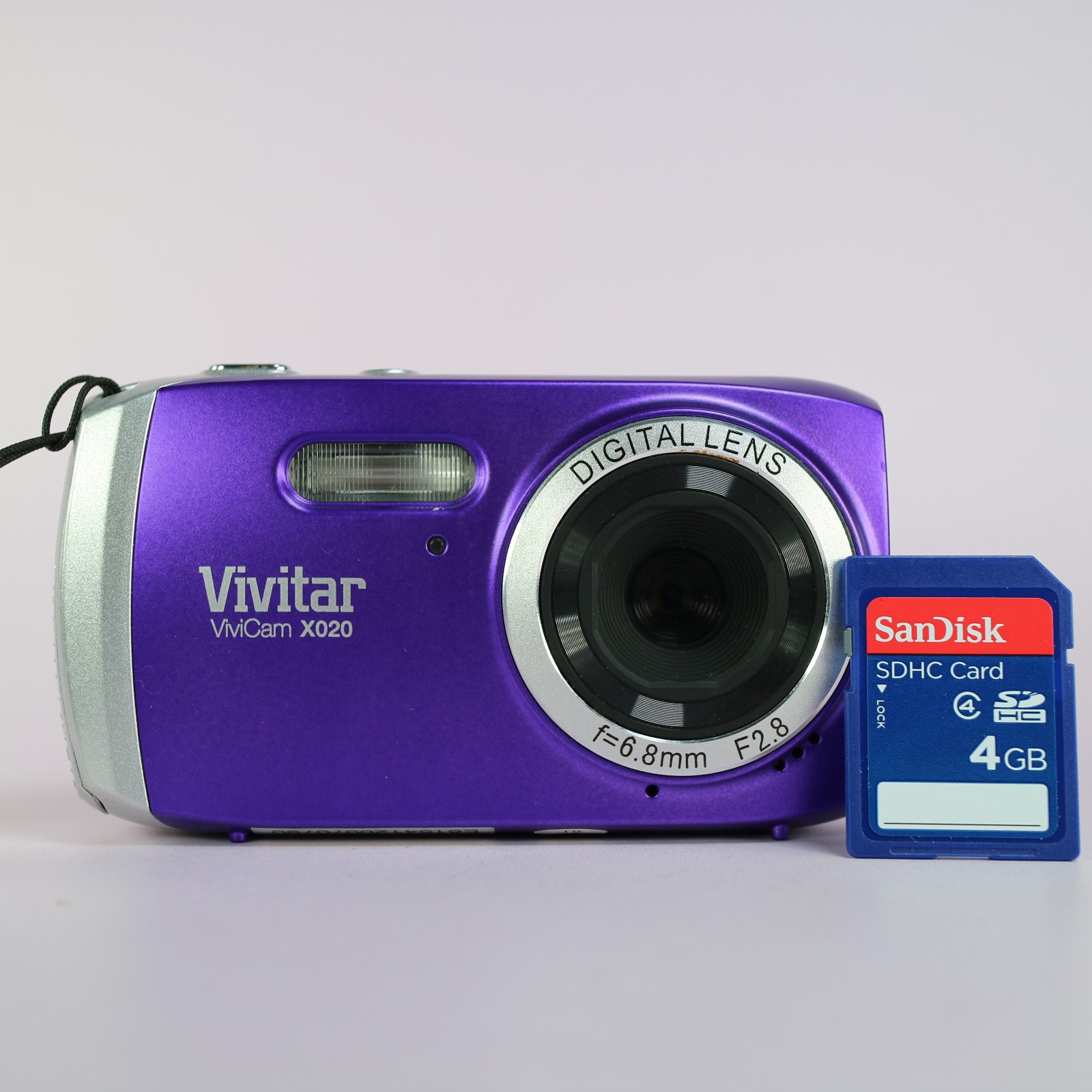 Vivitar Vivicam X020 10.1MP Compact Digital Camera Blue Tested