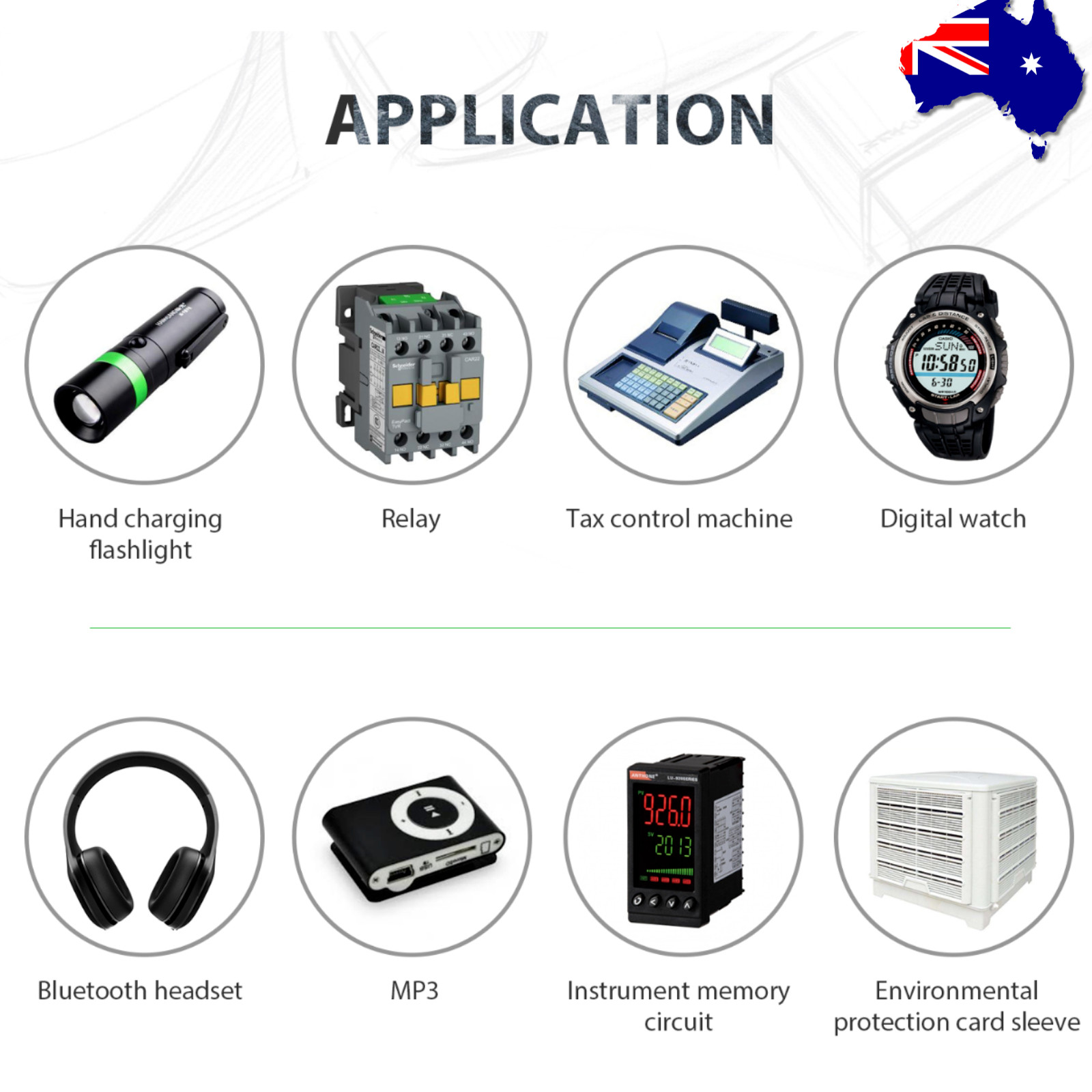 REMOTE BUTTON 20X CR2450 3V BATTERY GARAGE COIN CELL CAR SMART KEY ALARM LITHIUM