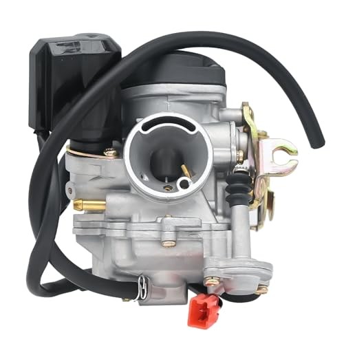 GY6 Carburetor for Moped ATV Go Karts Scooter 139QMB PD18J with Jet Upgrades