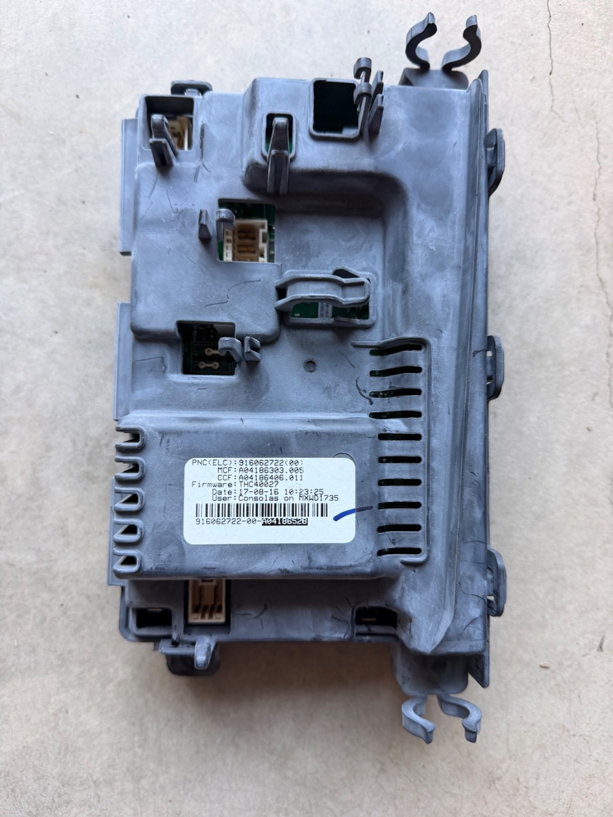 Eletrolux / Frigidaire Dryer Control Board #26 5304505540