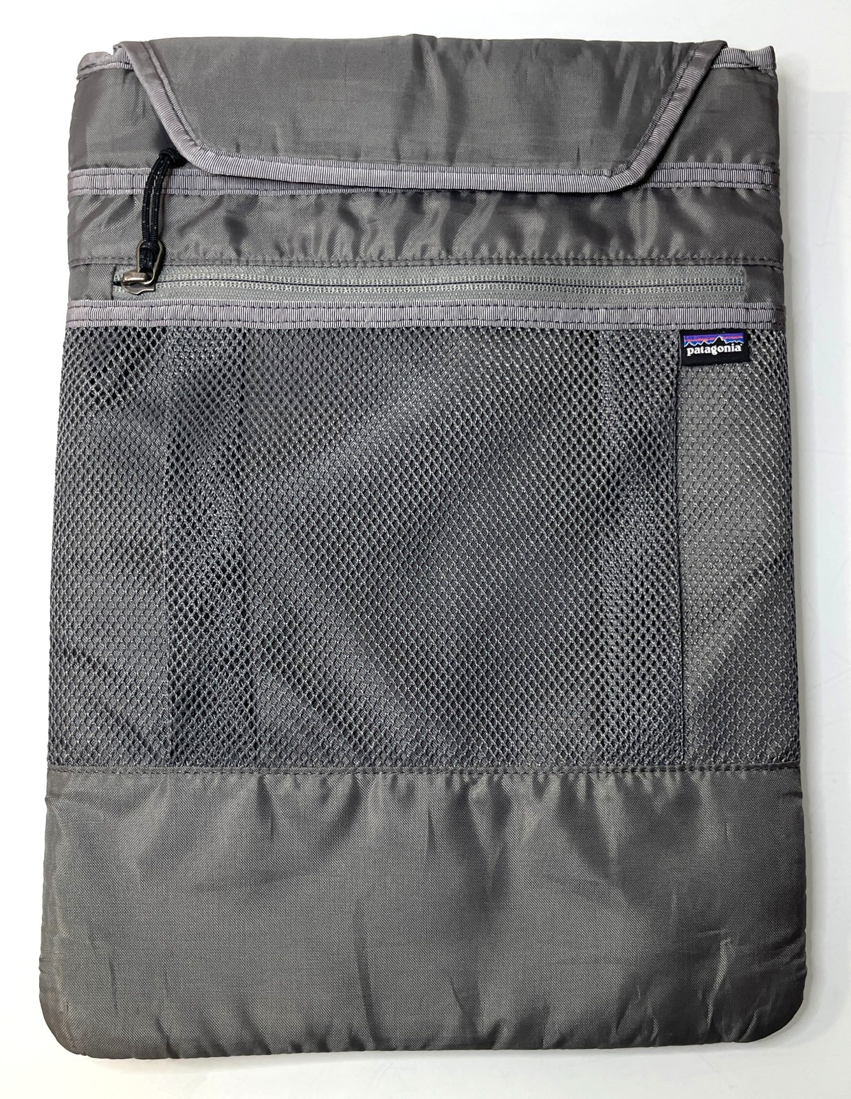 Patagonia Refugio Padded Laptop Tablet Sleeve Gray 15x10.5