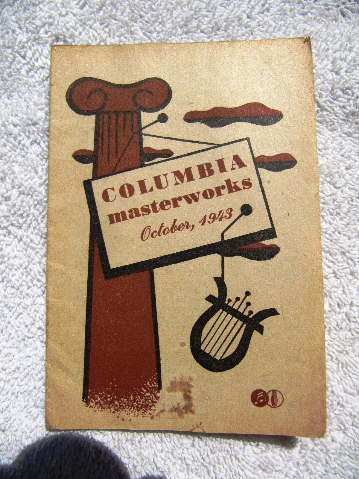 JIM FLORA Cover Art Oct 1943 COLUMBIA MASTERWORKS RECORDS Best Selling Albums