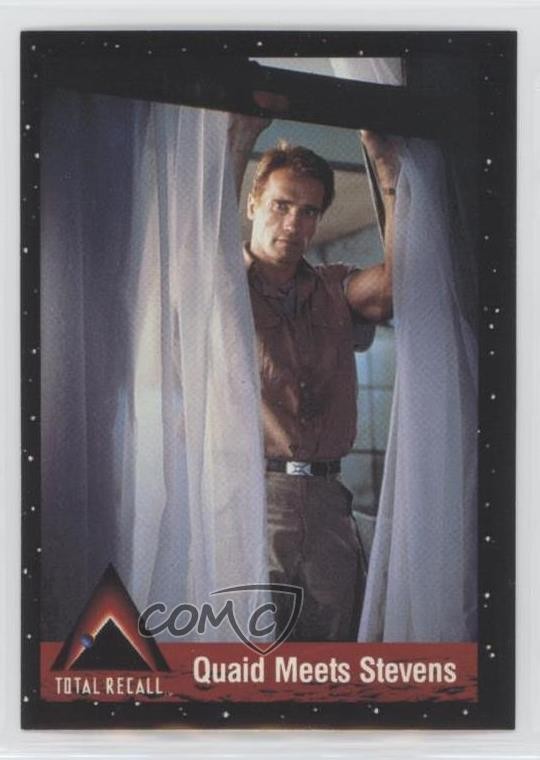 1990 Pacific Total Recall Quaid Meets Stevens #32 0bt4