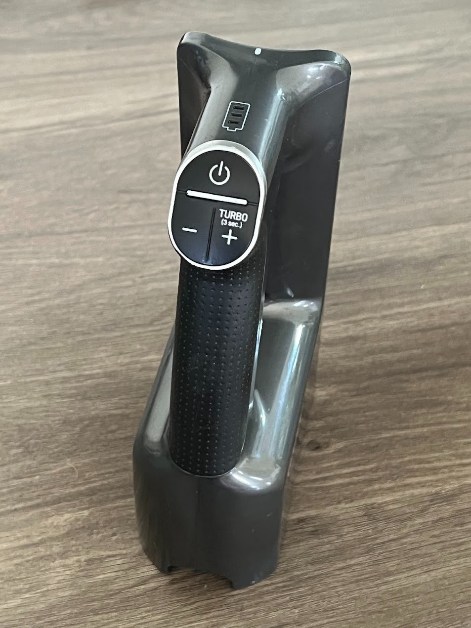 OEM LG CordZero A9 Vacuum Handle/Buttons Assembly Replacement Part - Silver Trim