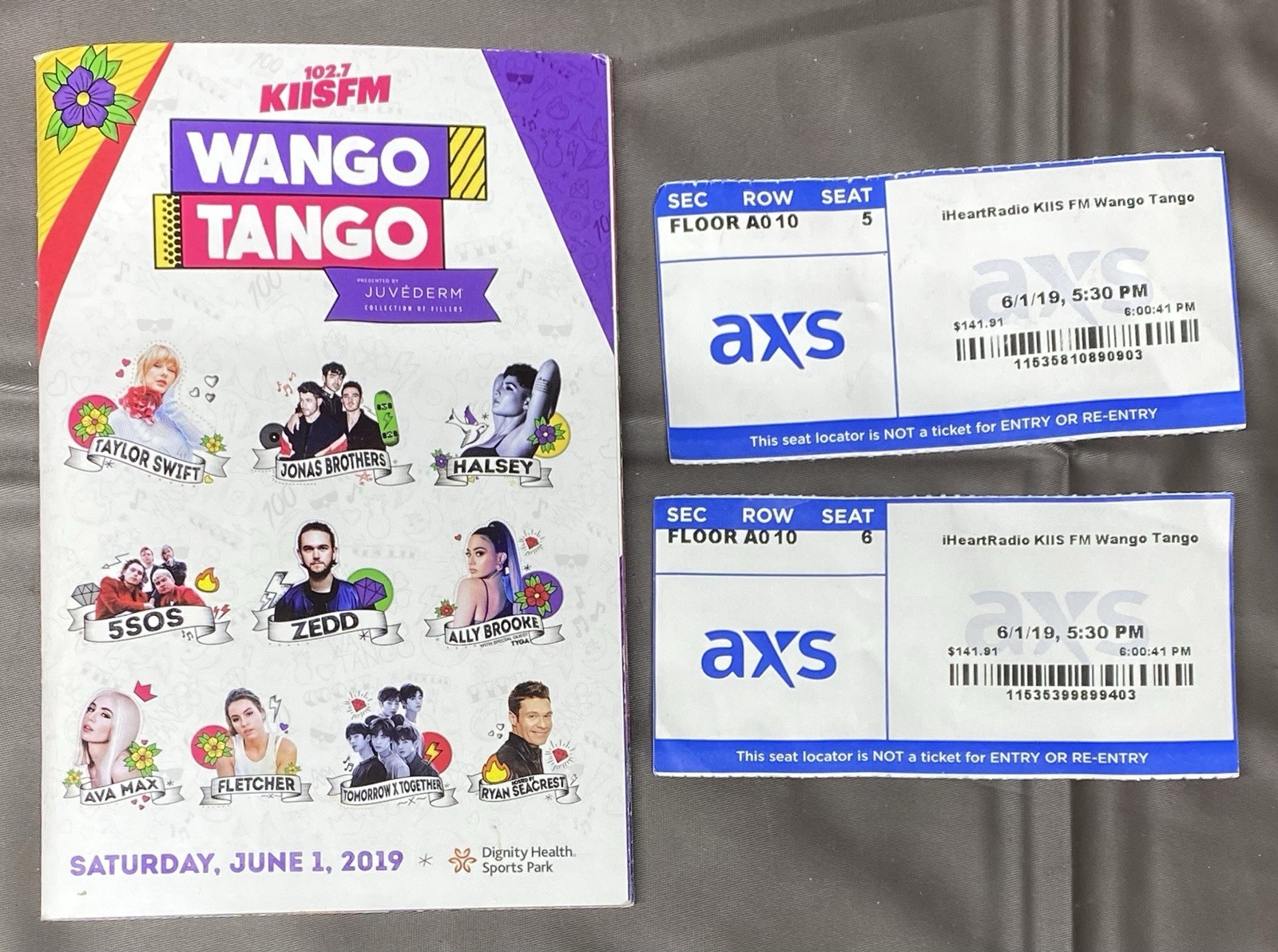 Kiss FM Wango Tango 2019 Concert Ticket Guide Taylor Swift Jonas Brothers Halsey