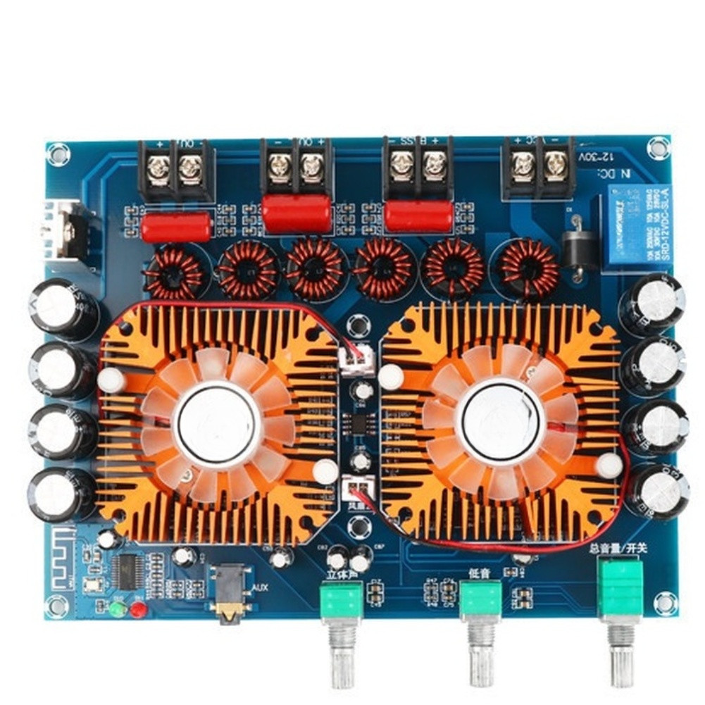 TDA7498E Based 2.1 Channel Wireless Audio Board 160W 160W 220W Home Audio PCB