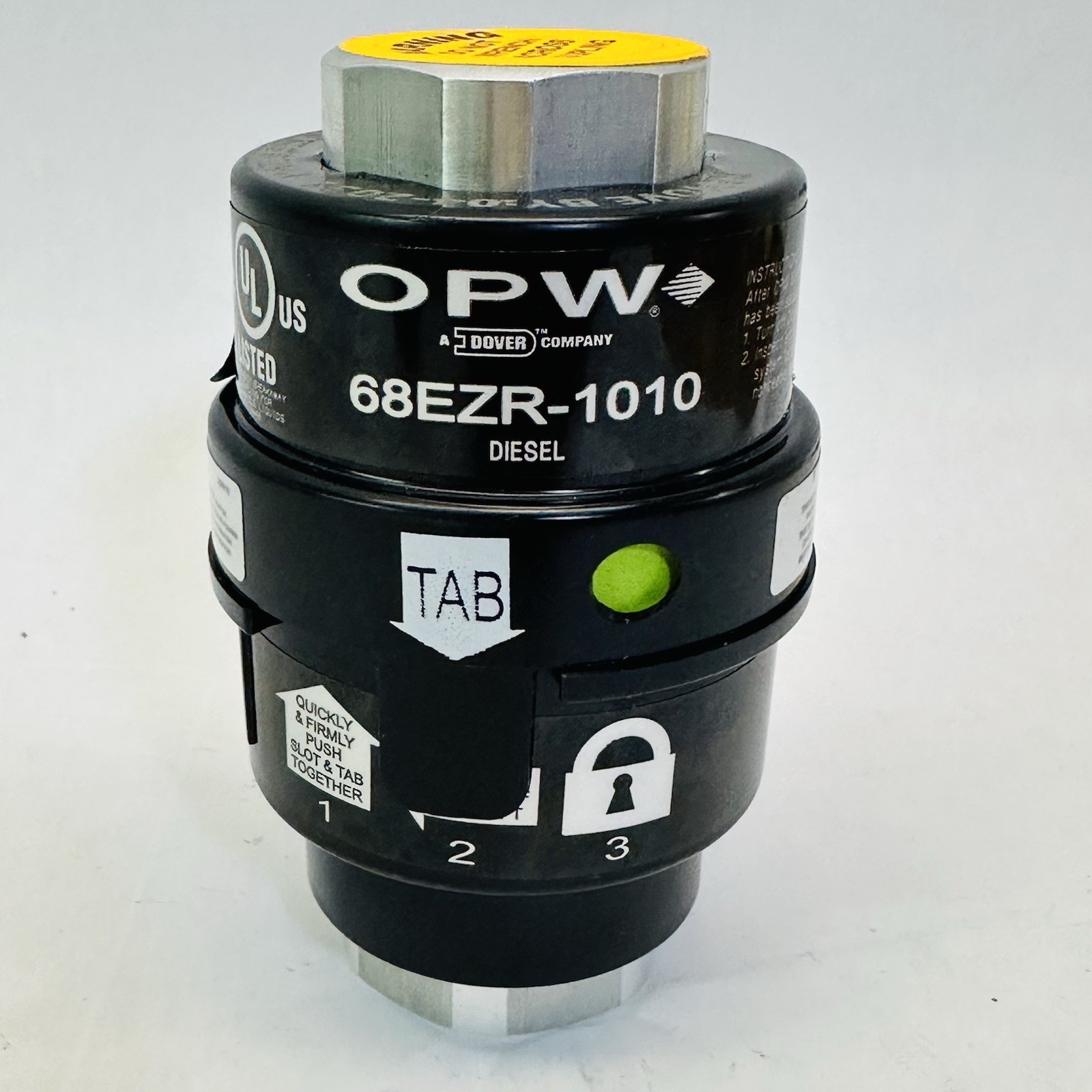 68EZR-1010 Diesel Dry Reconnectable Breakaway 1"