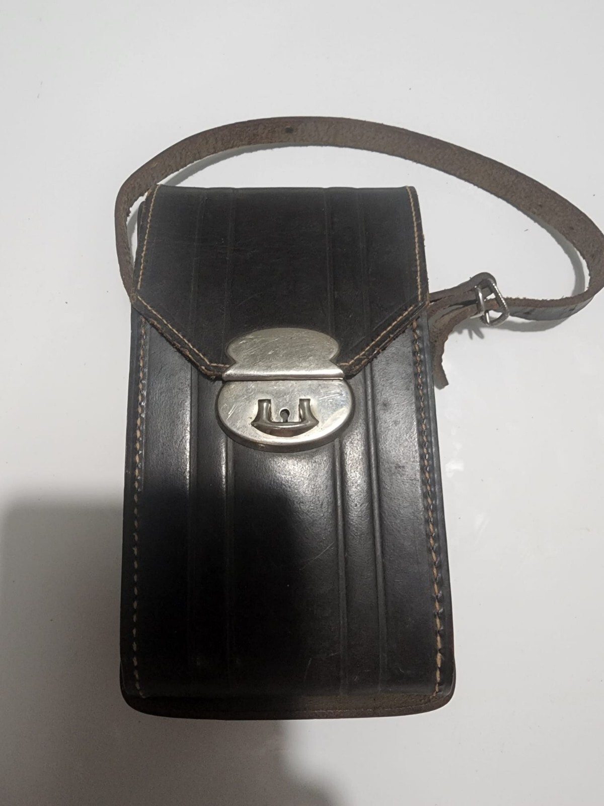 Old Vintage Camera Agfa with leather case