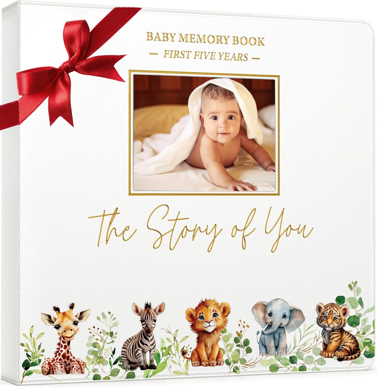 Baby Book Keepsake - Timeless Baby Memory Book for Boy or Girl I First 5 Year...