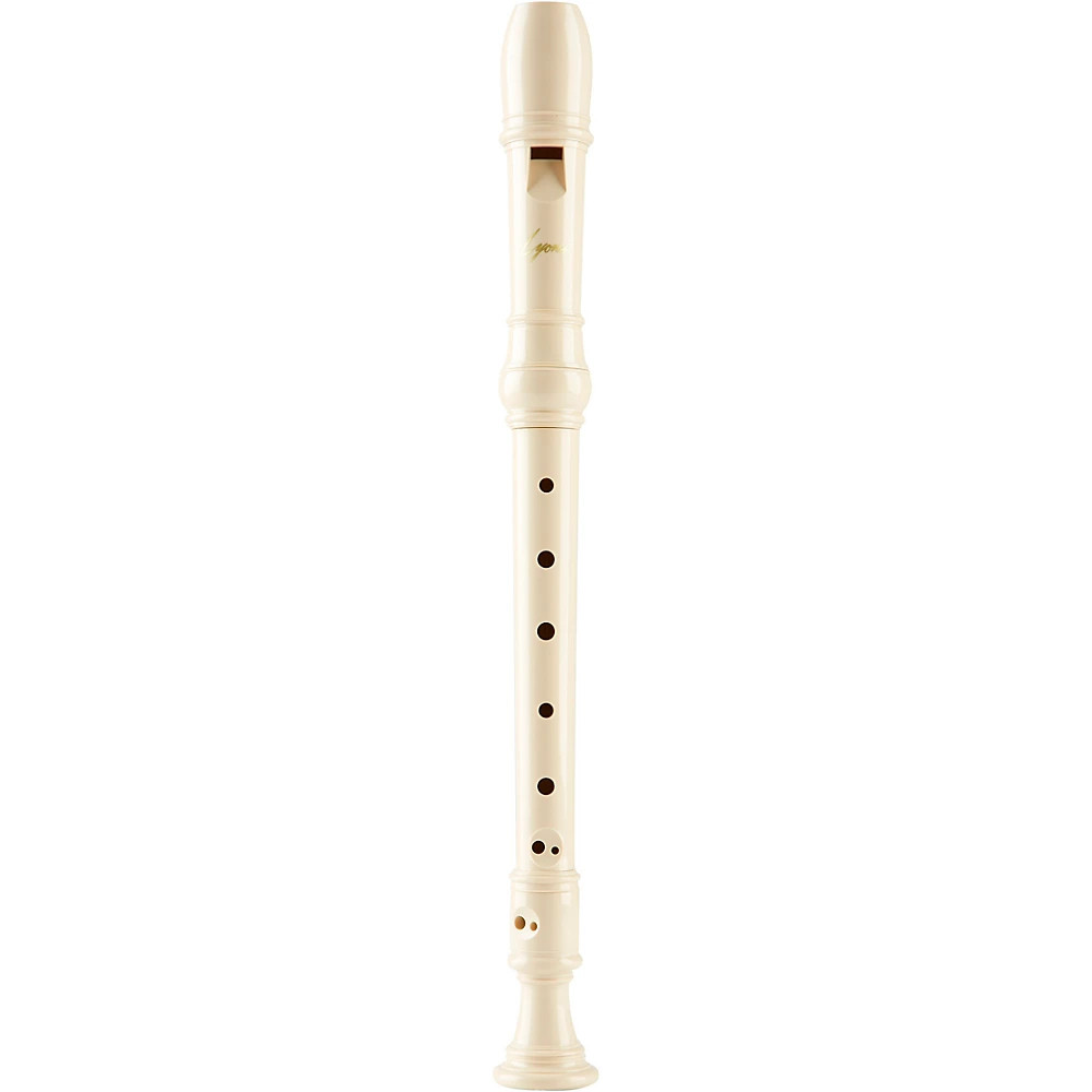 Lyons Premium 3-Piece Soprano Recorder Ivory