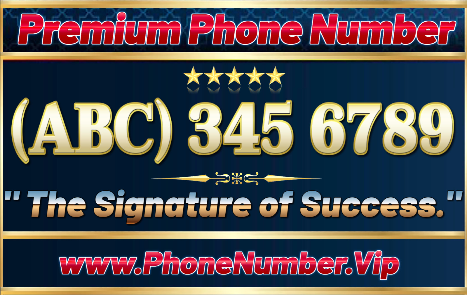 Premium Phone Number , Fancy Phone Number , Vip Phone Number