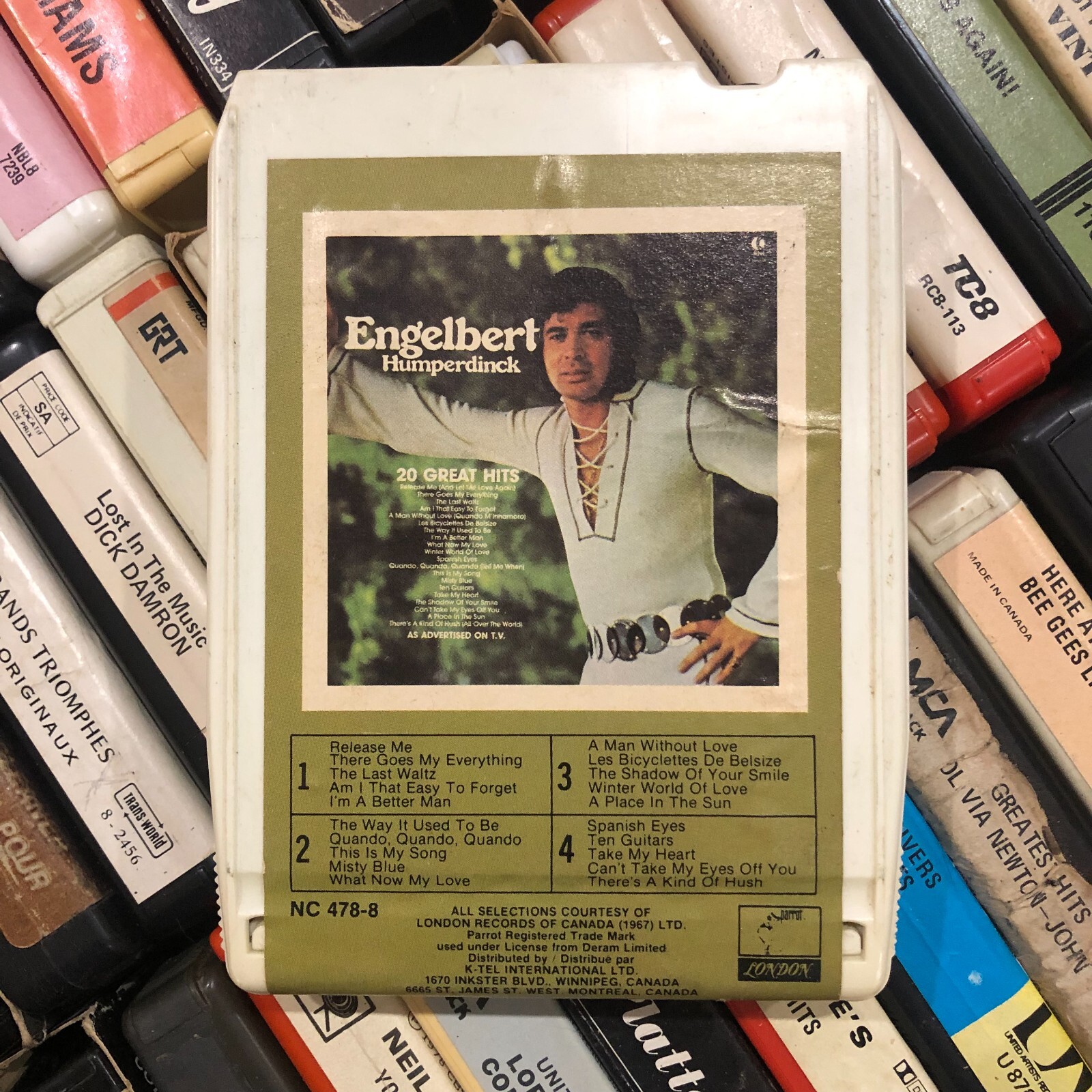 (K-Tel) Engelbert Humperdinck : 20 greatest Hits CANADIAN