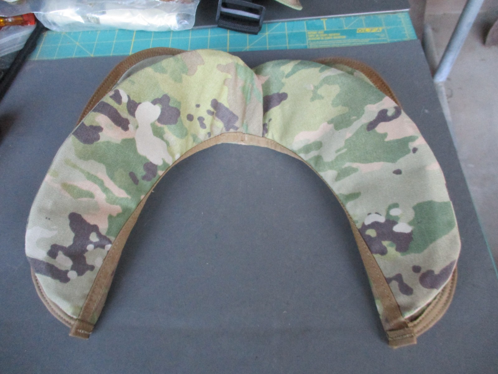 OCP, Multicam ASPETTO Body Armor, Plate Carrier Vest Collar with Soft Panel