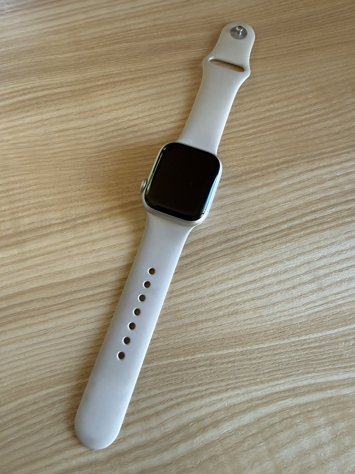 Apple Watch Series 8 GPS Cellular 41mm Starlight Aluminum Case Sport Band Used