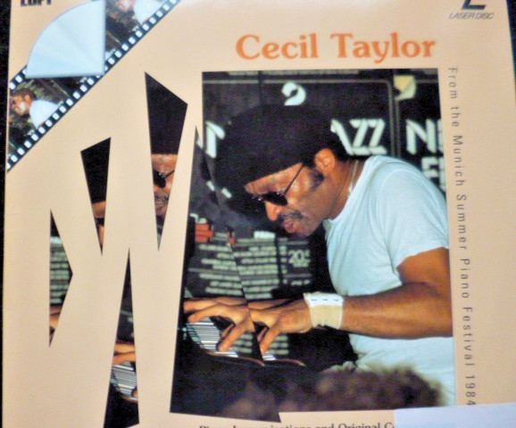 Cecil Taylor Piano Improvisation 1984 (LaserDisc) PAL Version Mint Condition