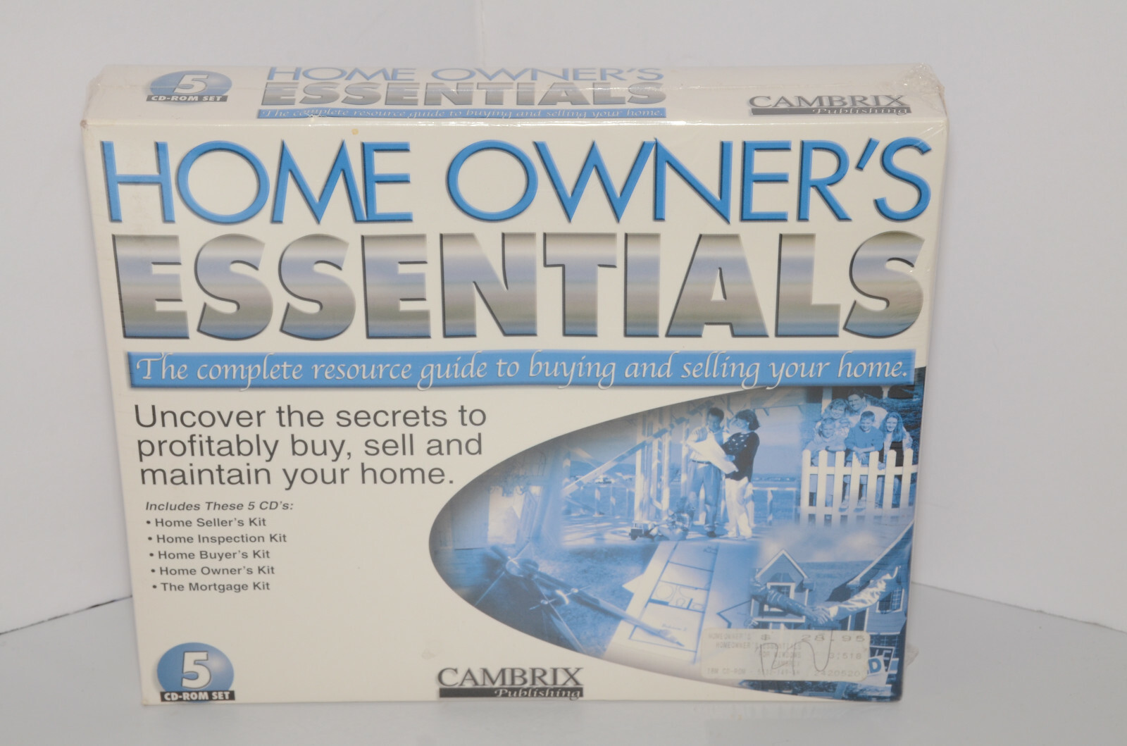 Cambrix Home Owner's Essentials 5 CD-Rom Set - Guide to Buying Sell Your Home