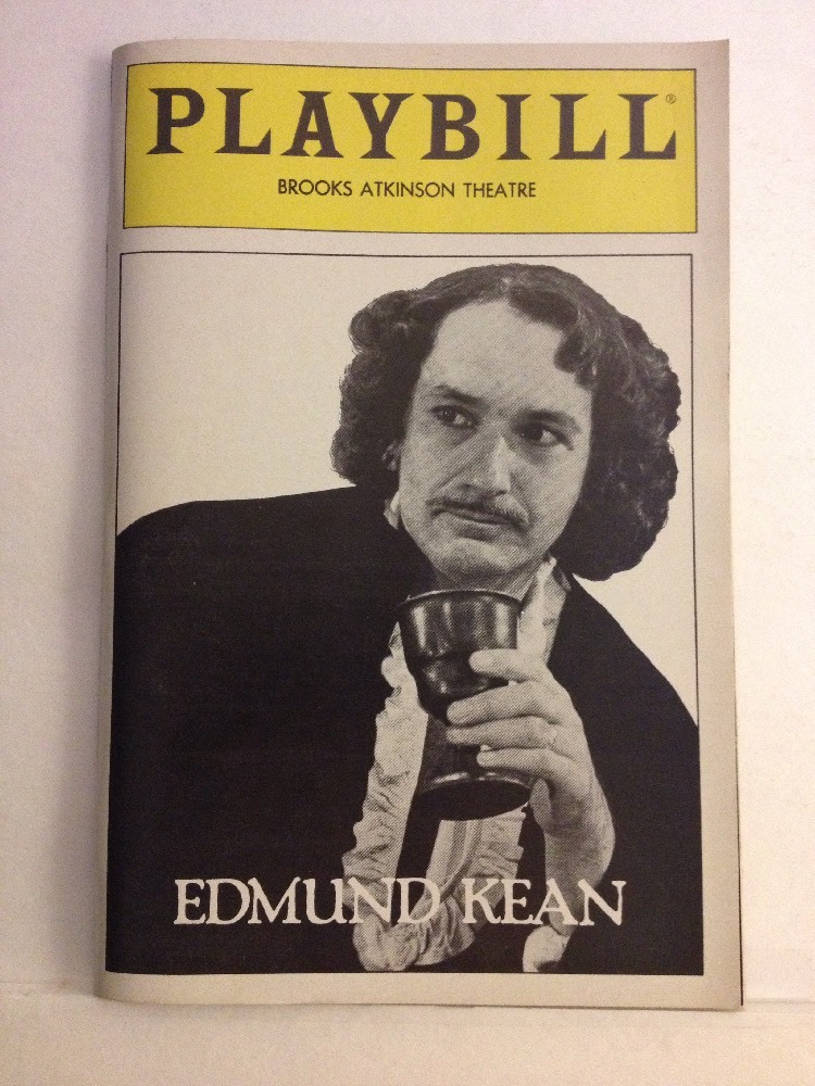 Edmund Kean at Brooks Atkinson Theatre Playbill September 1983! Ben Kingsley!