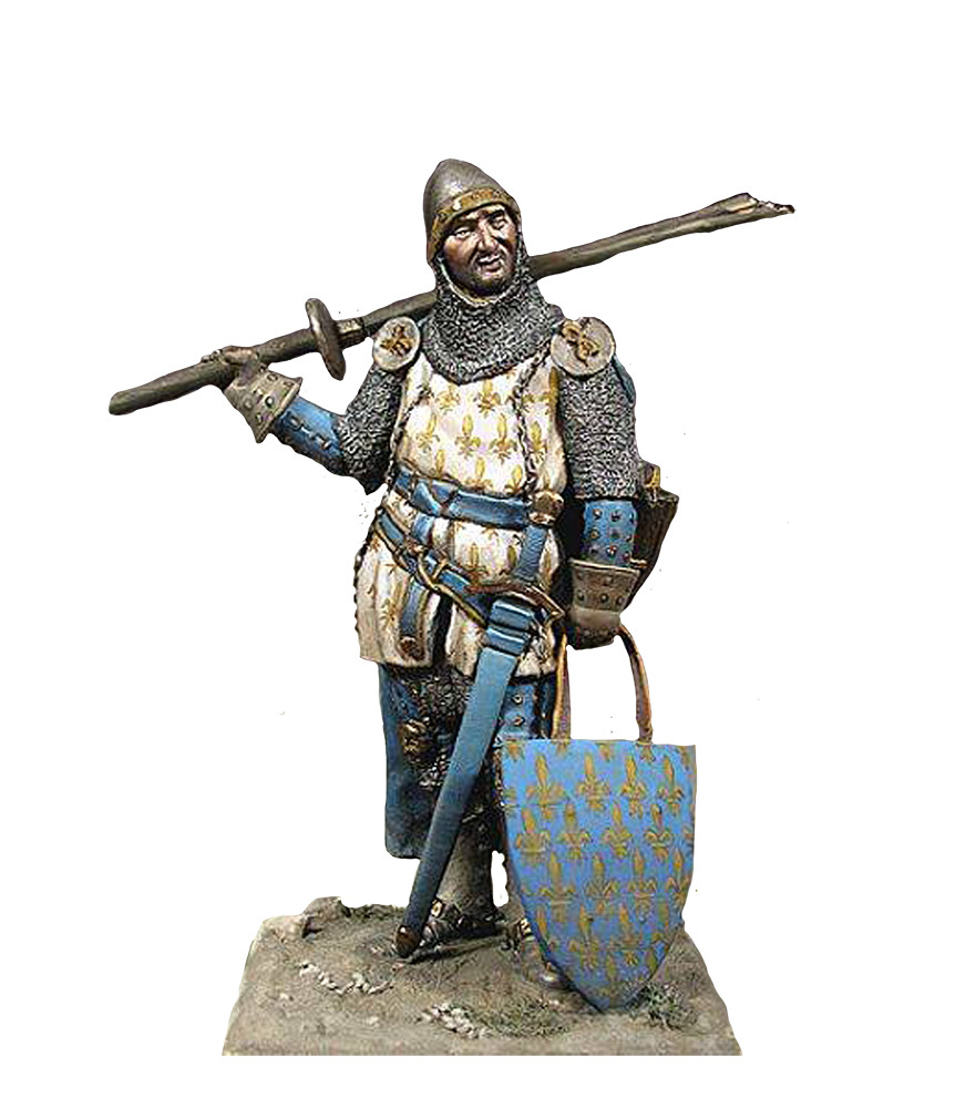 OlimpYa Models 54mm metal kit "Jean Le Bon, France 1355" NEW!