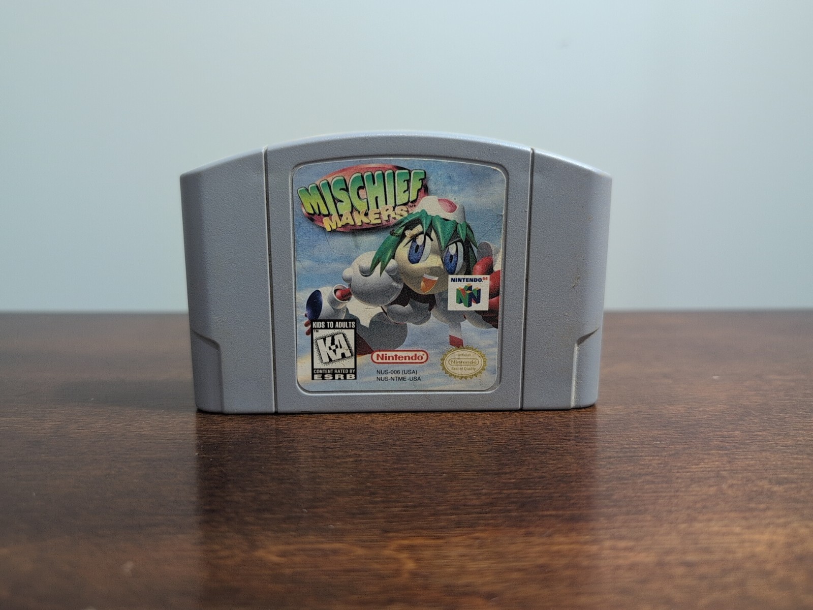 Mischief Makers Nintendo 64 N64 Game Cartridge