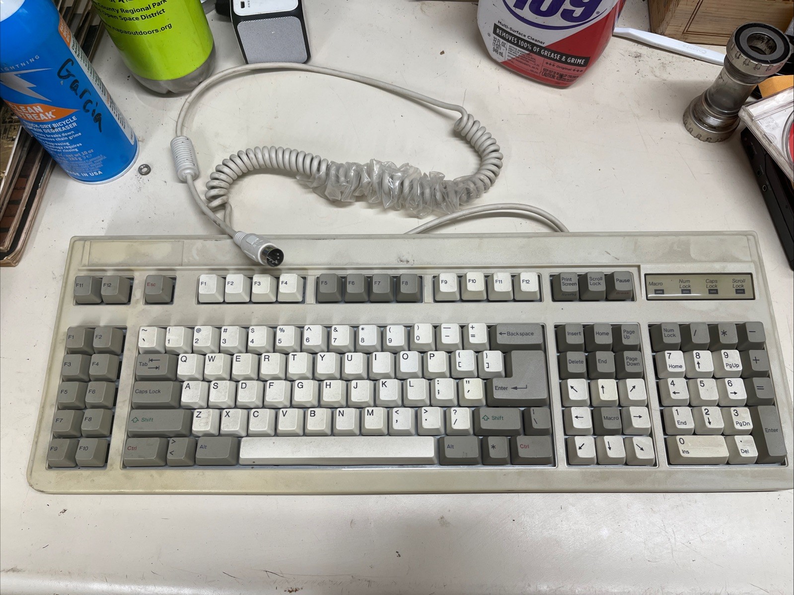 Vintage Trans ProXellent Computer Systems OmniKey Plus Style Keyboard Untest AT