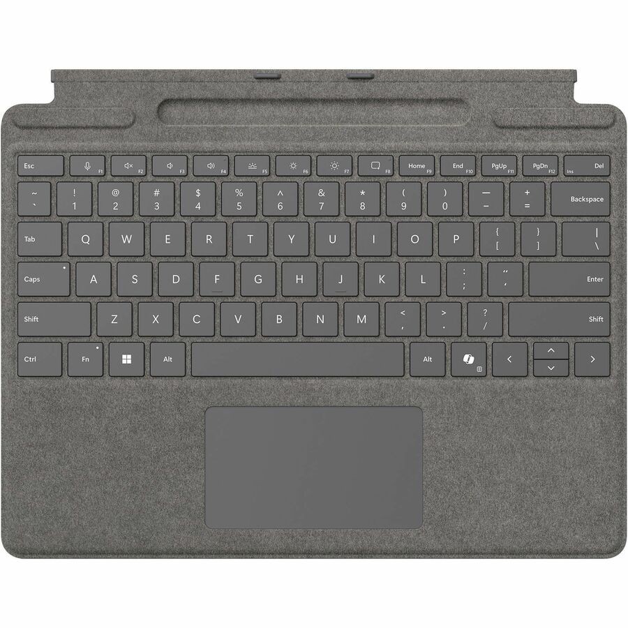 Microsoft Surface Pro 13" Keyboard with Pen Storage, Platinum 8XB-00186