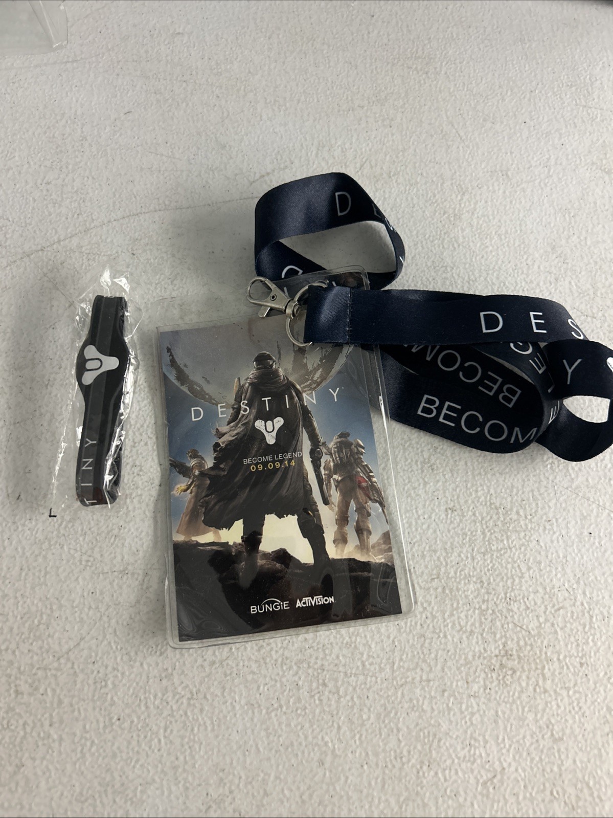 Destiny 1 Xbox 360 Playstation 3 PS3 Activision Promotional Lanyard Chain Band