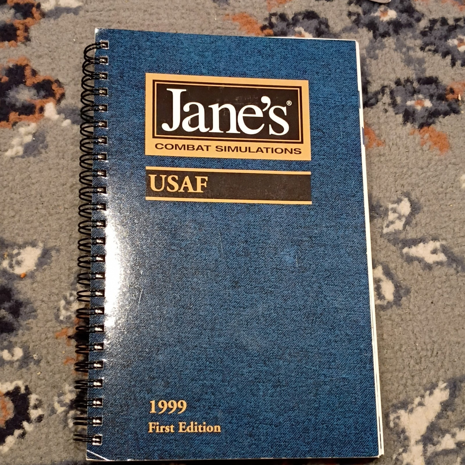 Jane's USAF 1999 First Edition Spiral-Bound Manual English Original