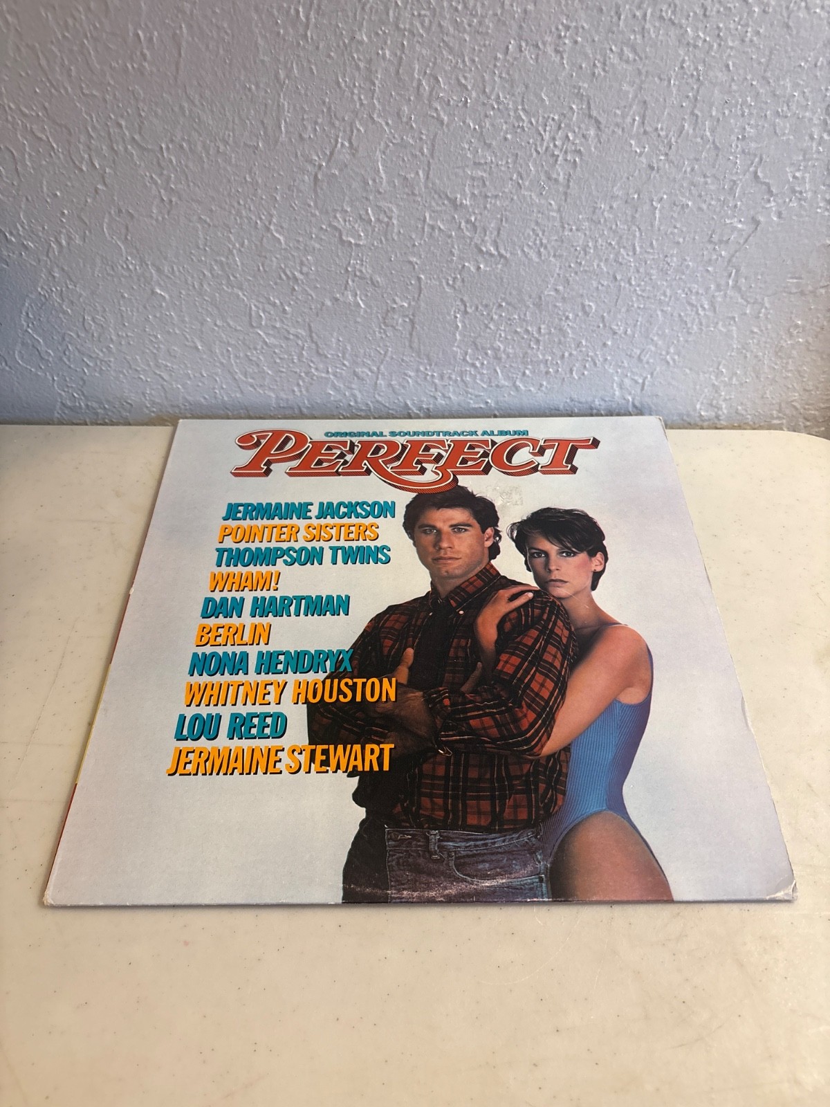 PERFECT - ORIGINAL MOTION PICTURE SOUNDTRACK VINYL LP 1985 ARISTA AL 9-8278 VG+