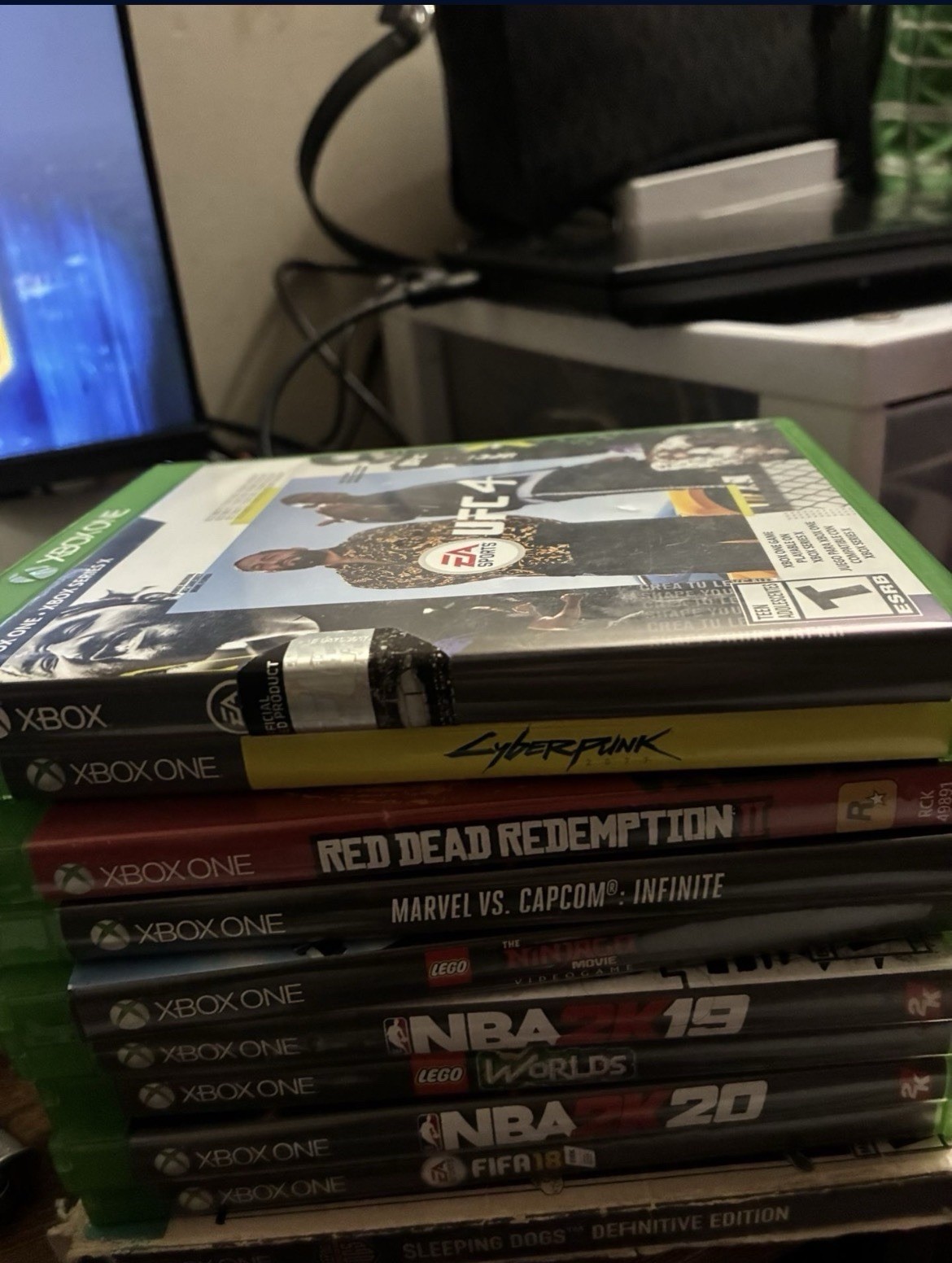 Xbox One Game Lot - Sports, Action, LEGO, Cyberpunk, Red Dead Redemption II