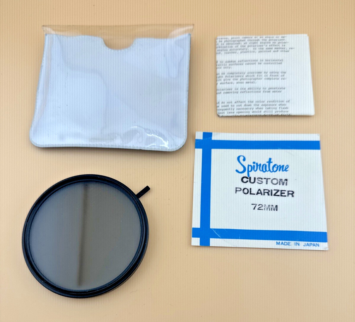 72MM Spiralite Custom Polarizer