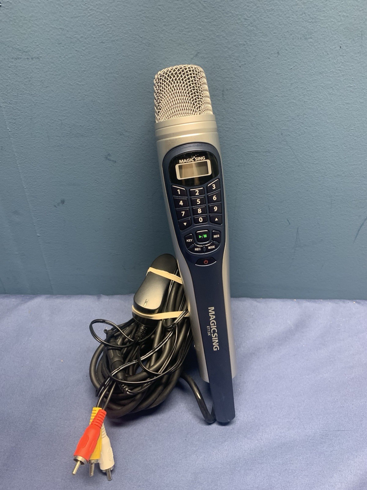 Vintage MAGIC SING ET13K Wired Karaoke Microphone  Tested