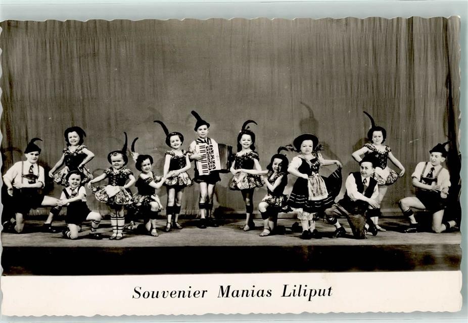 10219829 - Manias Liliput Postcard Lilliputian 1939