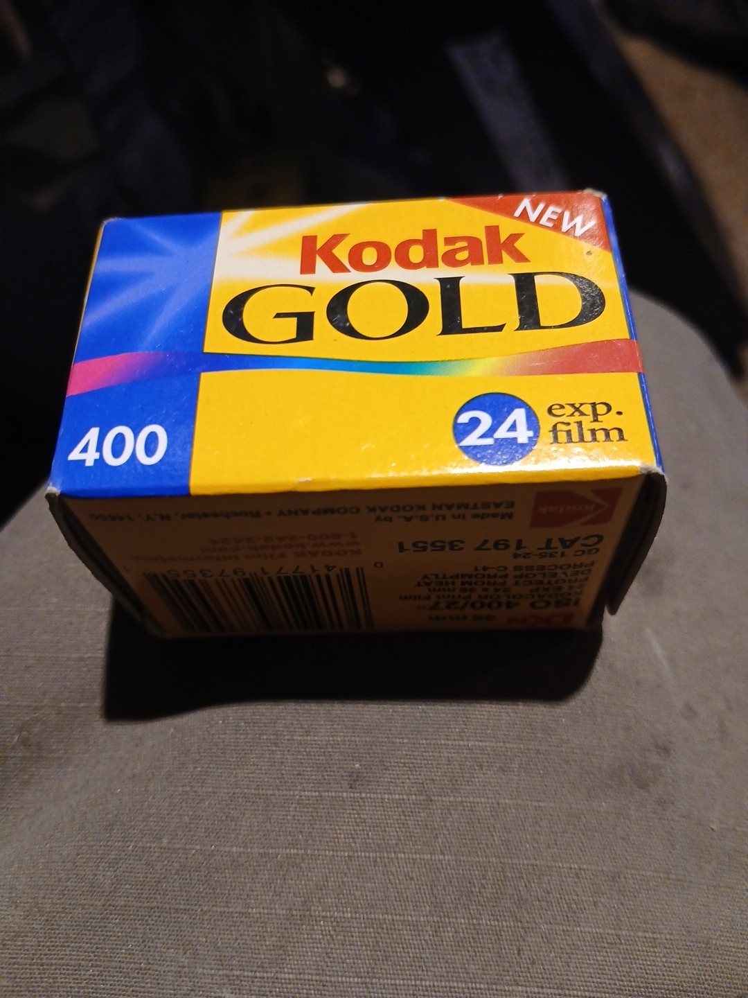 Kodak Gold Ultra 400 24 Exp Color Film Photography 35mm Camera Film Sealed