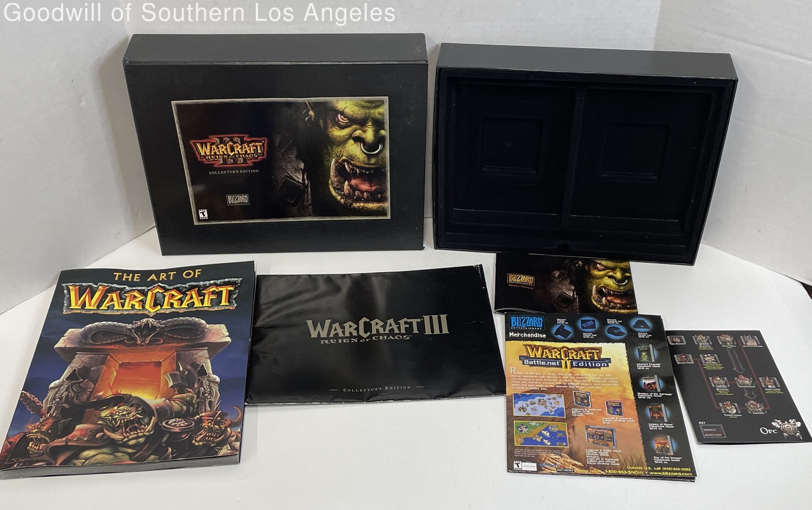 Warcraft III: Reign Of Chaos Collector's Edition - Extras Only No Game