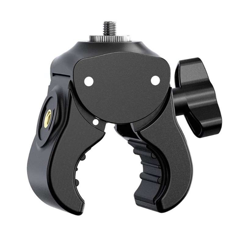 Plastic Holder Double 1/4 Port Screw Adapter for Phone Mount and Camera Stand