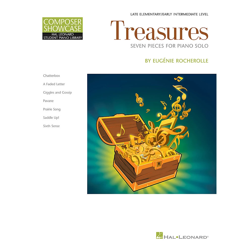 Hal Leonard Treasures Eugenie Rocherolle Composer Showcase Late Elem Piano Solo
