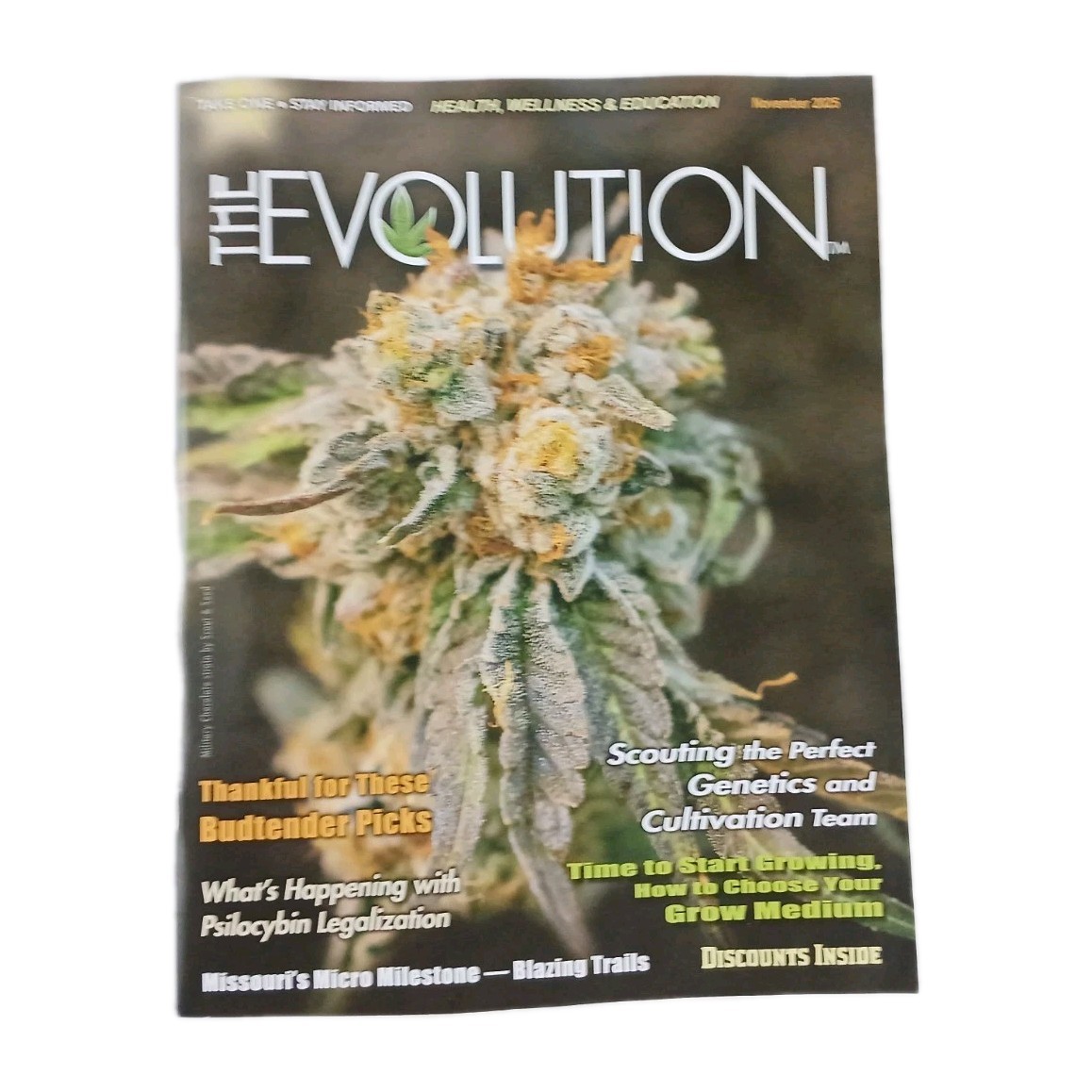 NOV 2025 The Evolution™ Magazine News Missouri USA Medical Cannabis Marijuana