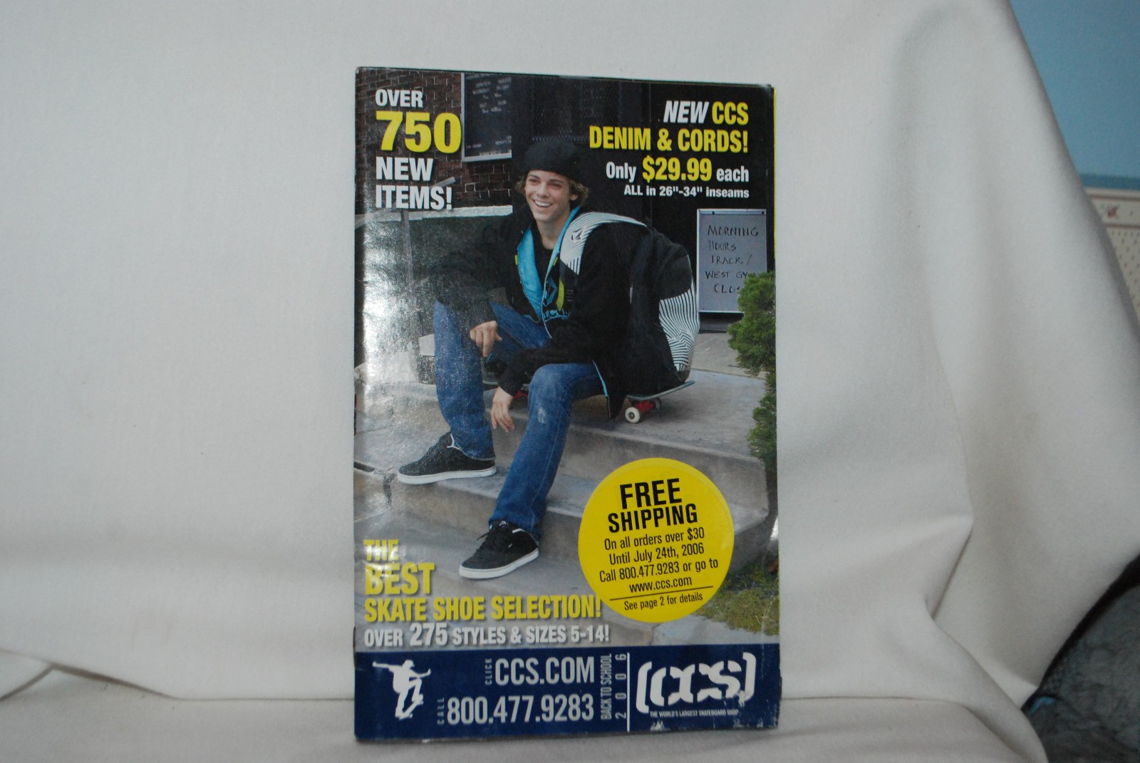 CCS Skateboard Snowboard Catalog - Back to School 2006 - Vintage - Ryan Sheckler