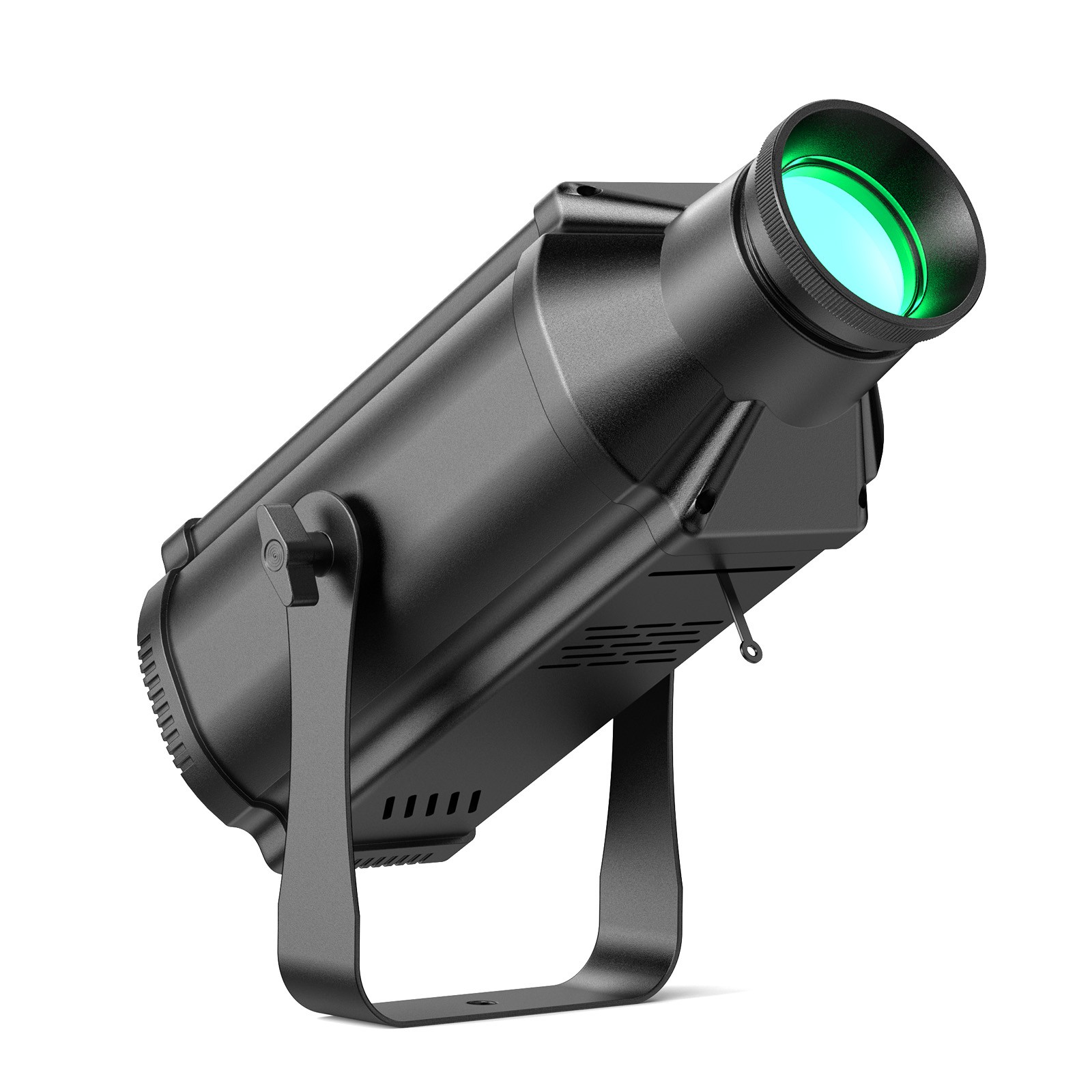 200W RGB COB LED Spotlight Manual Zoom Focus DMX Sound Control Auto Mode