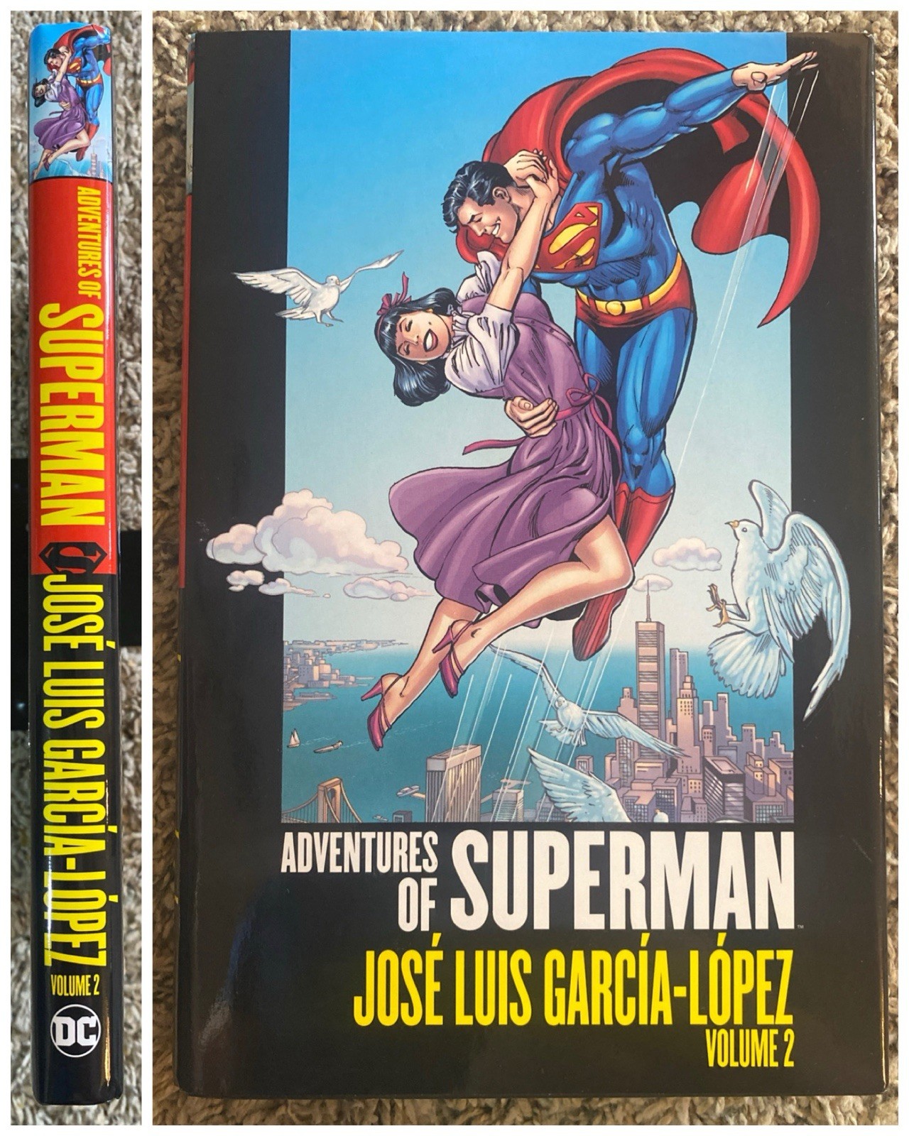 Adventures of Superman Jose Luis Garcia-Lopez HC Vol 2 - DC Comics Action 1000