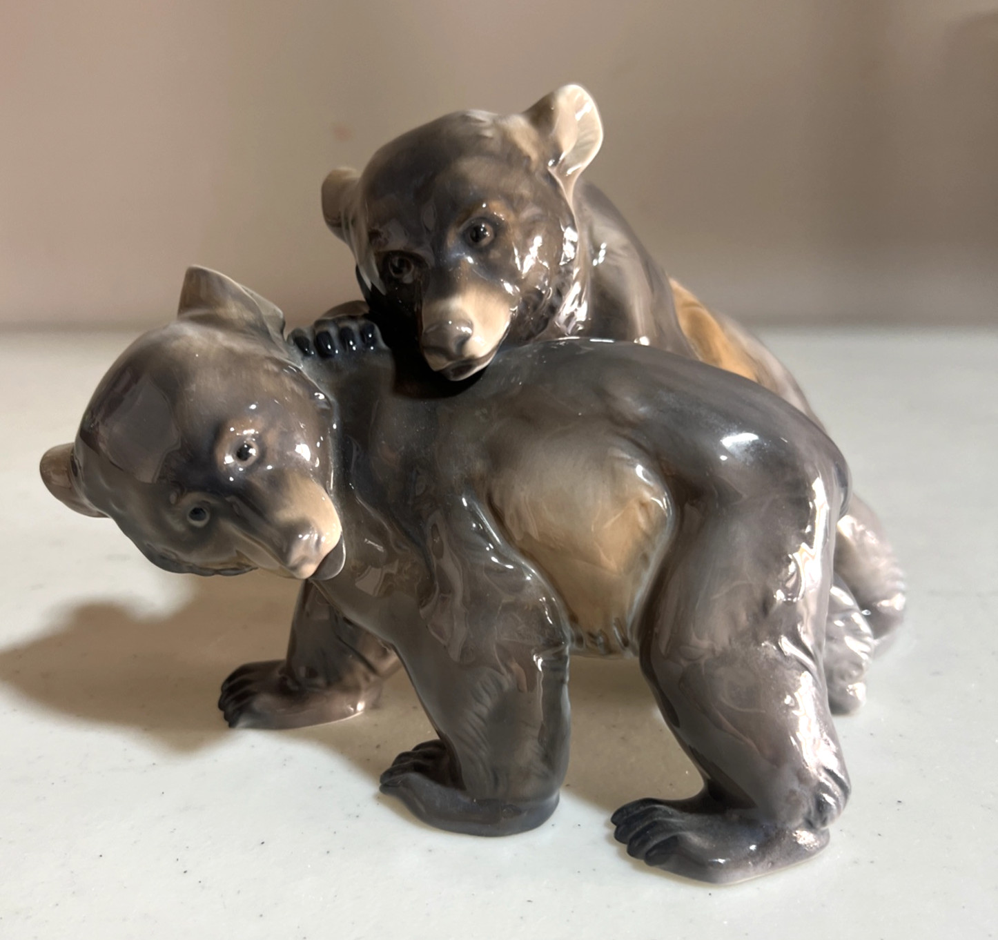 VINTAGE ROSENTHAL BEAR Figurine 1593 Large Rare